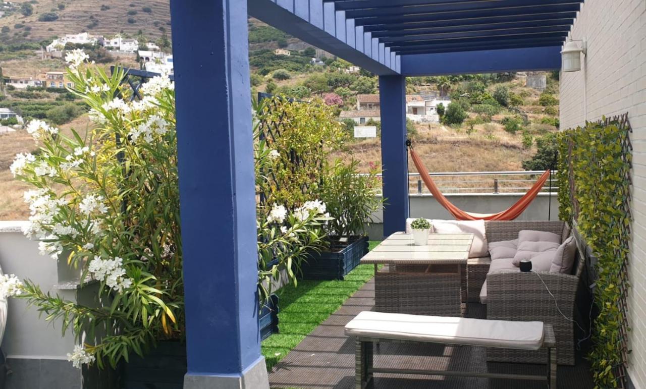 Atico 90M De Terraza, Jacuzzi Privado Y Cargador De Coche Electrico En Cabria, Almuñécar מראה חיצוני תמונה